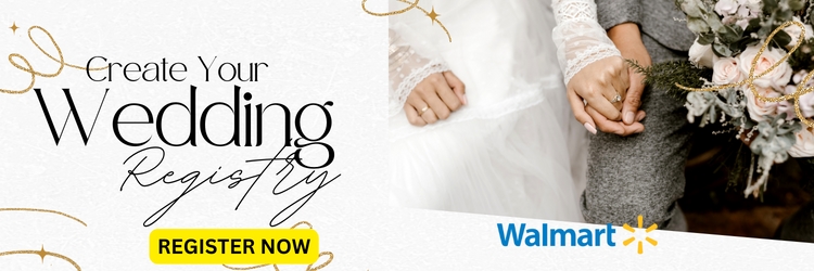 Create your dream Wedding Registry at Walmart